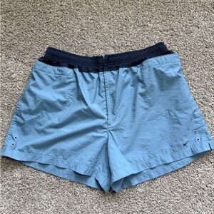 Nike Light Blue Running Shorts